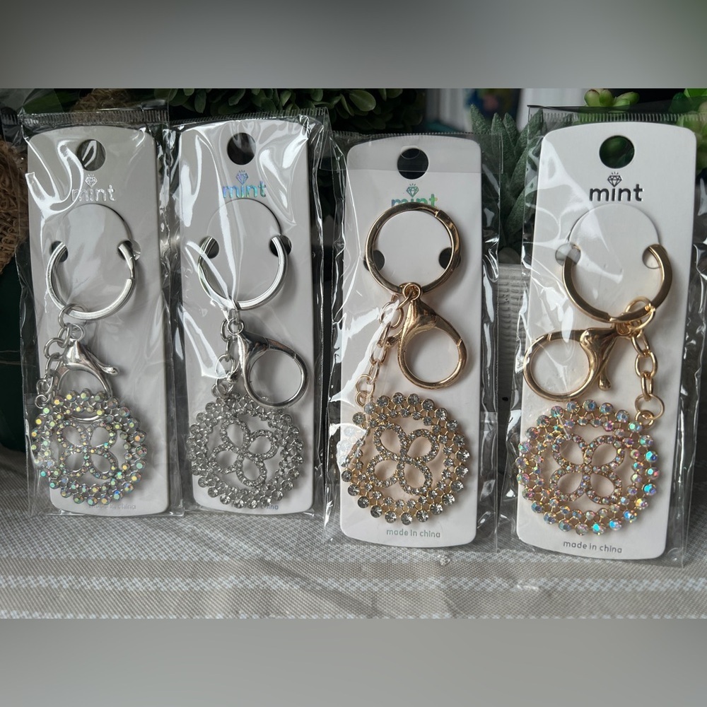 Clover Bag Charm